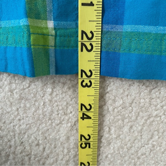 Disney Vintage Eeyore Women’s Plaid Sleeveless Button Down Collar Top Medium NWT - Picture 10 of 10